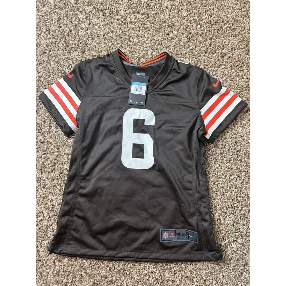 Baker Mayfield #6 Cleveland Browns Nike Jersey Authentic On Field Sz M New
